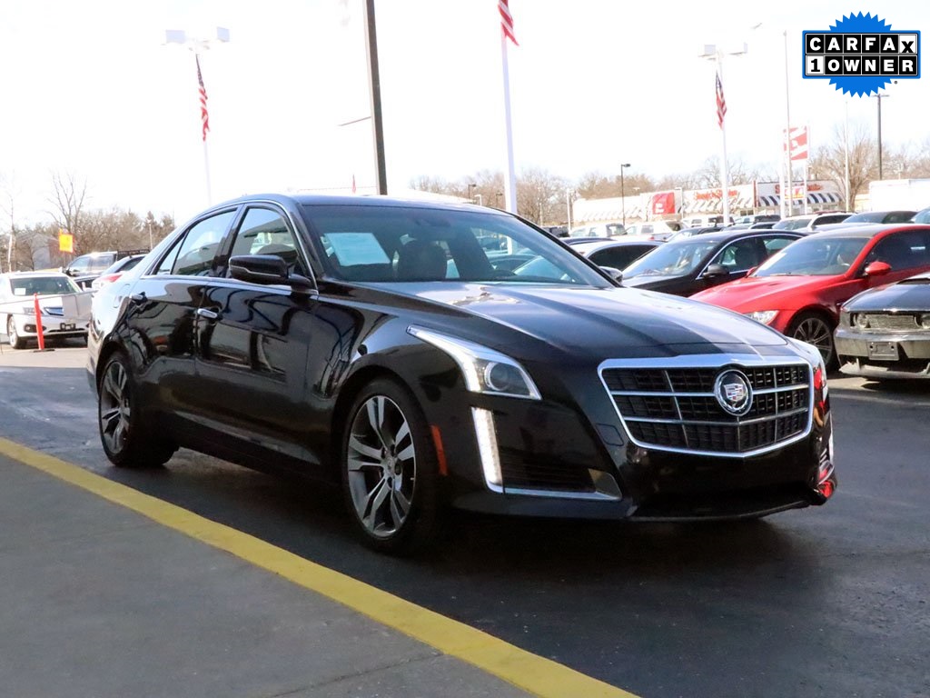 Pre-Owned 2014 Cadillac CTS 3.6L Twin Turbo Vsport Premium 4D Sedan In ...